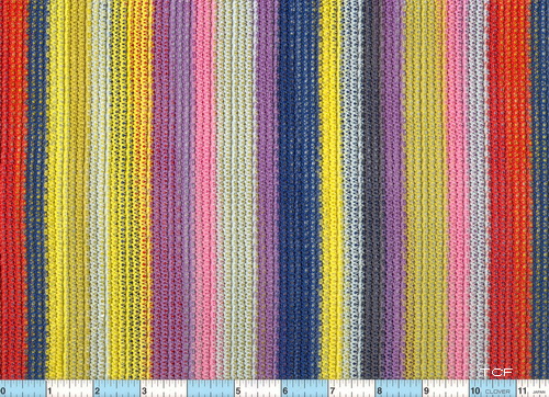 Mesh Colorful Stripe